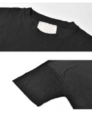 ショートスリーブ ルーズシェイプクルー MVRM22S8008-M 半袖Ｔシャツ ブラック 黒 ホワイト 白 グレー ネイビー グリーン オレンジ 6カラー