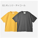 2パック ルーズ クルー MVRM22S8022-M 半袖Ｔシャツ ブラック 黒 ホワイト 白 グレー チャコール オレンジ 4カラー