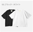 2パック ルーズ クルー MVRM22S8022-M 半袖Ｔシャツ ブラック 黒 ホワイト 白 グレー チャコール オレンジ 4カラー