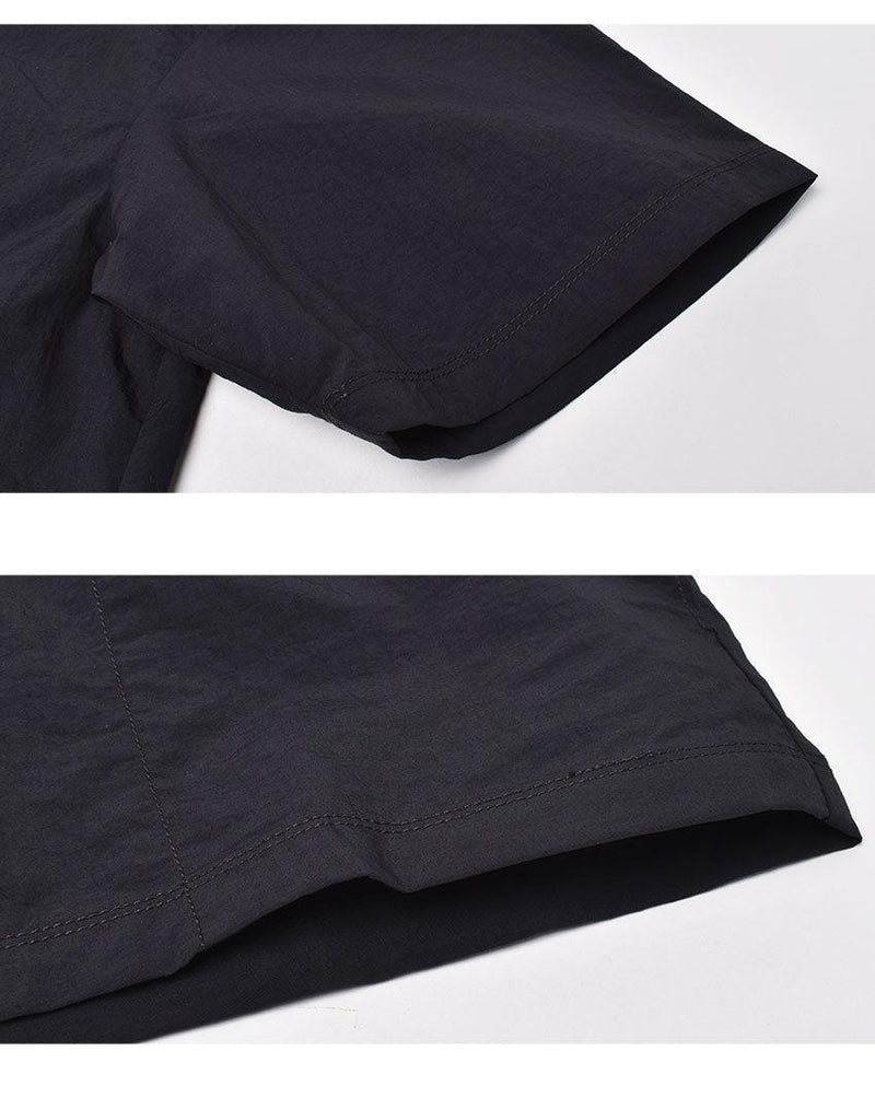 シェルキャンプT GUJK-21S042 半袖Tシャツ ブラック 黒 カモ 2カラー