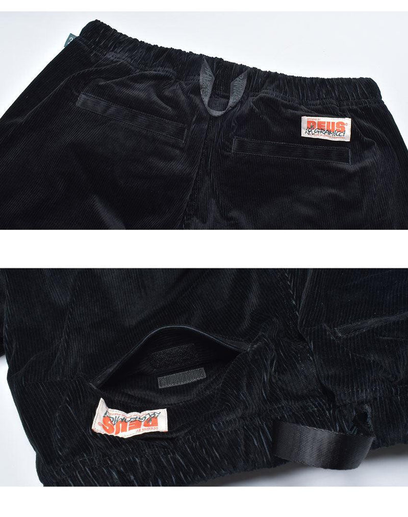 CORD LONG PANTS GMP-21FDE63 パンツ ブラック 黒 ベージュ 2カラー