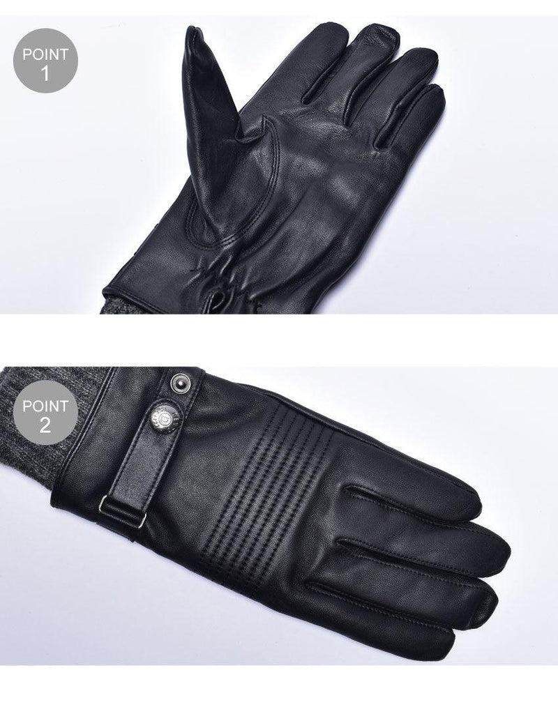 SHERSTON GLOVES 5-9300 手袋 ブラック 黒 1カラー