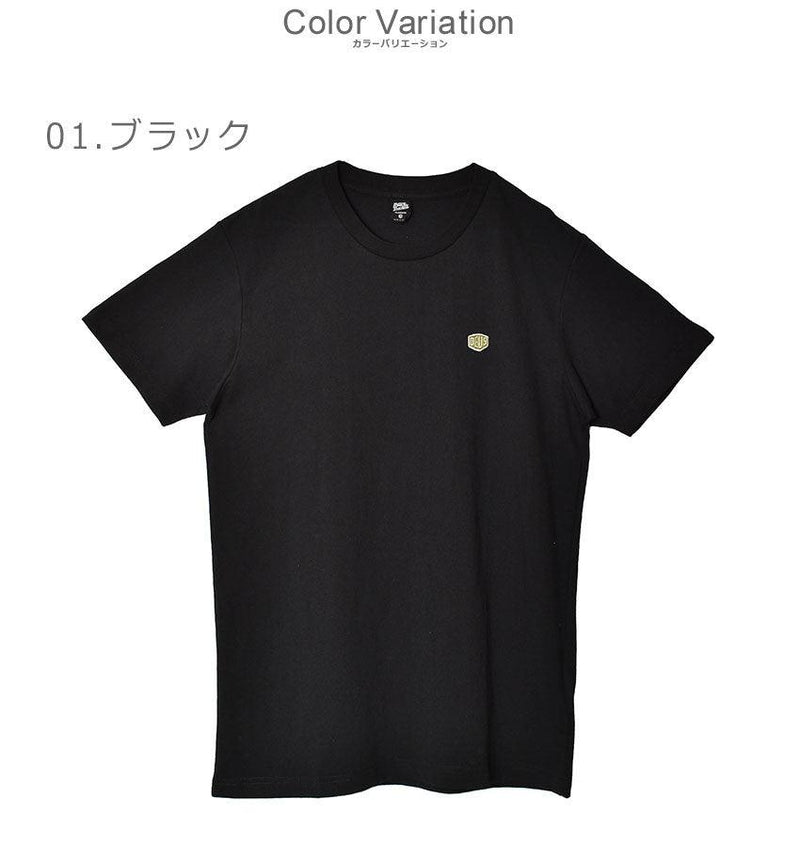 シールドスタンダード TEE TDMF201877 半袖Tシャツ ブラック 黒 ホワイト 白 4カラー