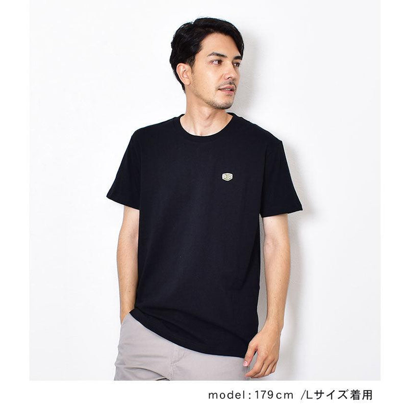 シールドスタンダード TEE TDMF201877 半袖Tシャツ ブラック 黒 ホワイト 白 4カラー