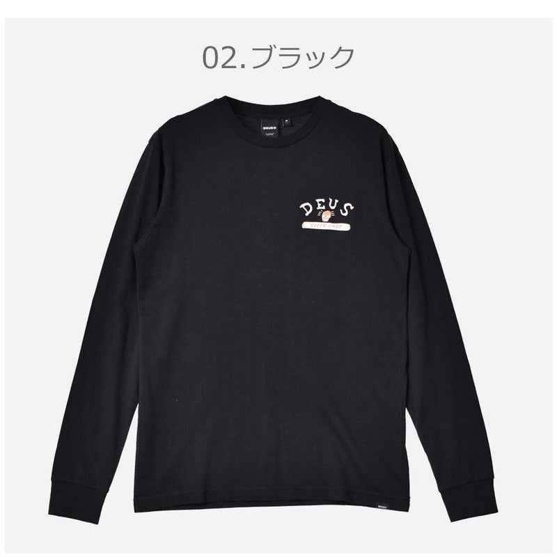 SPEED SHOP LS TEE DMP2211547 長袖Tシャツ ブラック 黒 ホワイト 白 2カラー