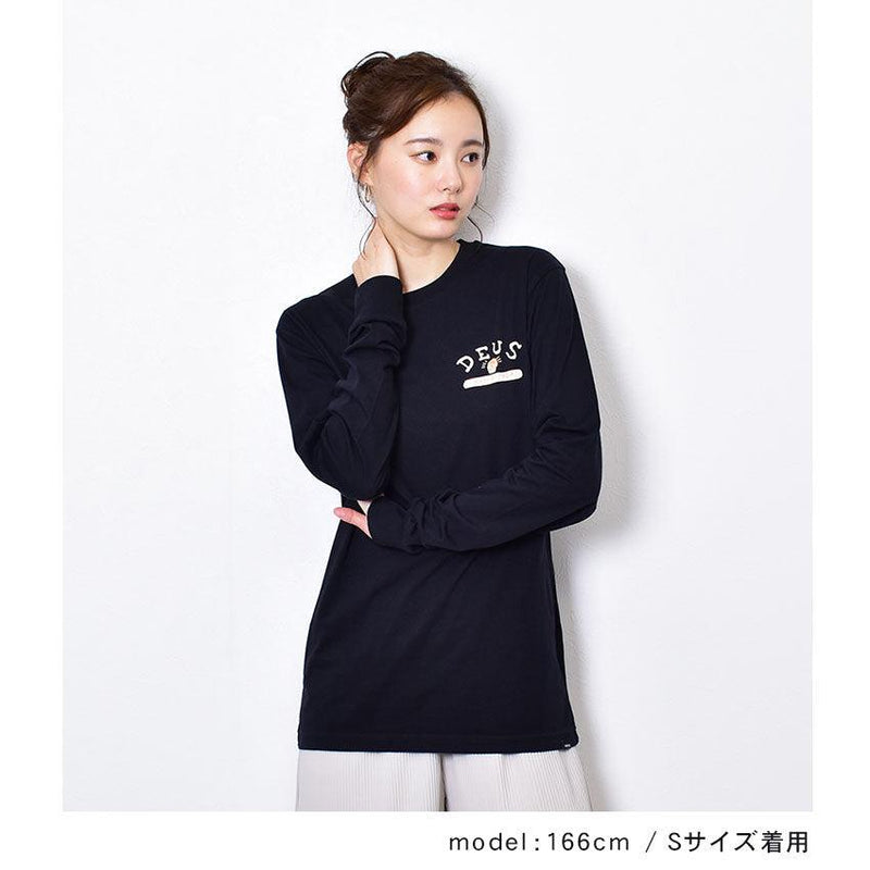 SPEED SHOP LS TEE DMP2211547 長袖Tシャツ ブラック 黒 ホワイト 白 2カラー
