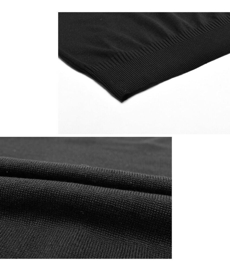 天竺編みスリーブレスプルオーバー WVQ6227 トップス ブラック 黒 ホワイト 白 ピンク ブルー 青 4カラー
