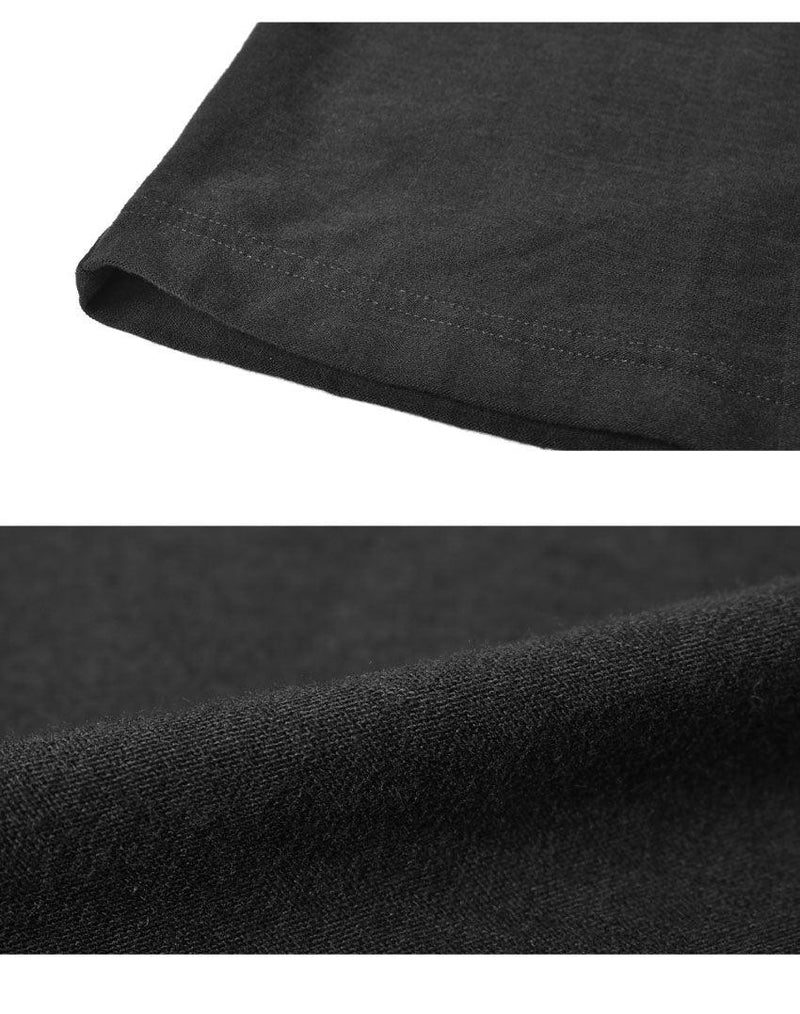 パイル ボーダー ショートスリーブTシャツ MSEA22S8268-M 半袖Tシャツ ブラック 黒 1カラー