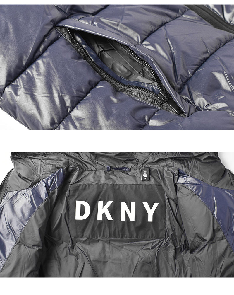 ダナキャラン ニューヨーク（DKNY ） クラッシックナイロンフーディー