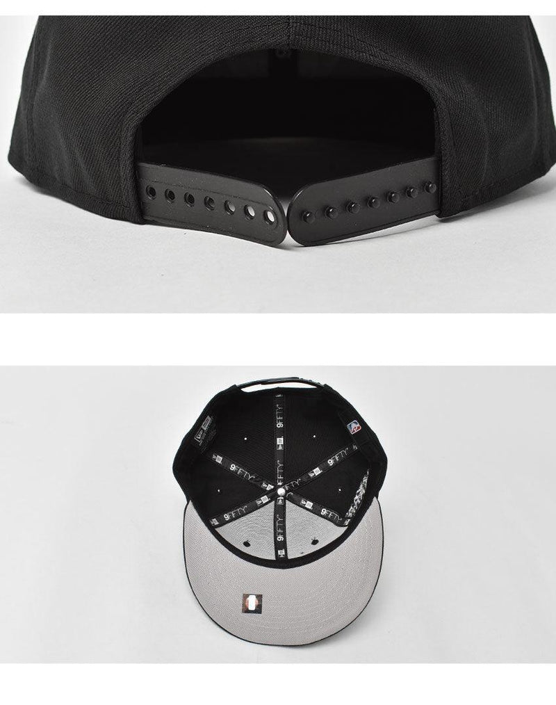 バックハーフ 9フィフティー スナップバック 950 帽子 ブラック 黒 パープル 紫 5カラー
