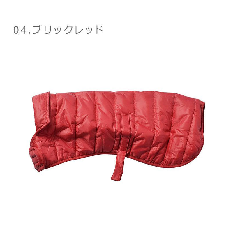 バッフル キルト ドッグコート DCO0036 犬用コート ネイビー 紺 カーキ ピンク レッド 赤 4カラー