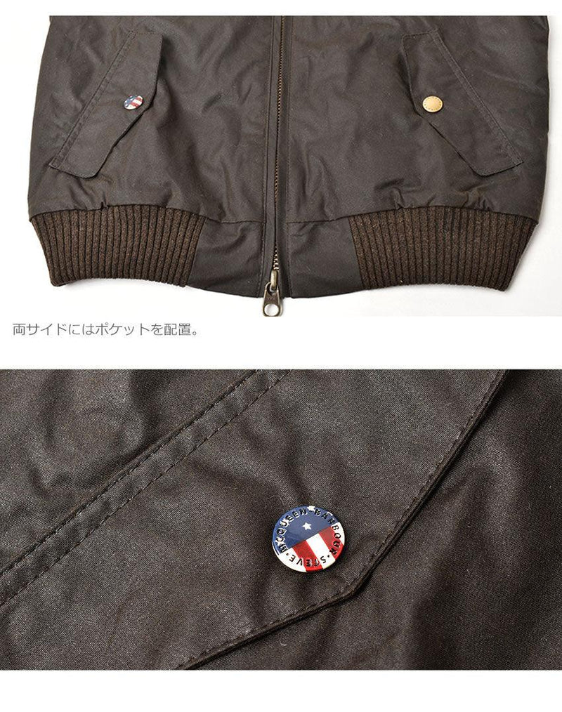 INTL マーチャント ワックス ジャケット MWX0465 ジャケット カーキ 1カラー