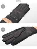 LEATHER UTILITY GLOVES MGL0013 手袋 ブラック 黒 1カラー