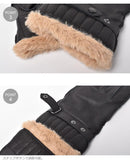 LEATHER UTILITY GLOVES MGL0013 手袋 ブラック 黒 1カラー