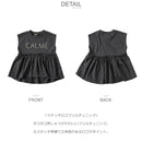 ステッチロゴフリルチュニック P11811-37 チュニック 3カラー