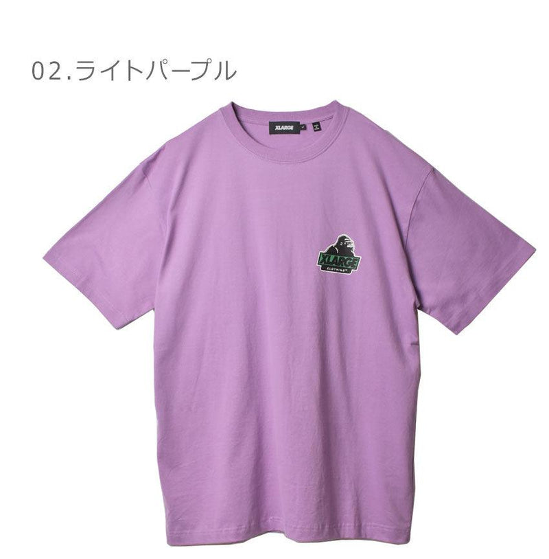 S/S TEE SLANTED OG 101212011001 半袖Tシャツ ホワイト 白 ブラック 黒 4カラー