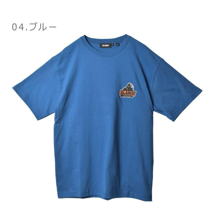 S/S TEE SLANTED OG 101212011001 半袖Tシャツ ホワイト 白 ブラック 黒 4カラー