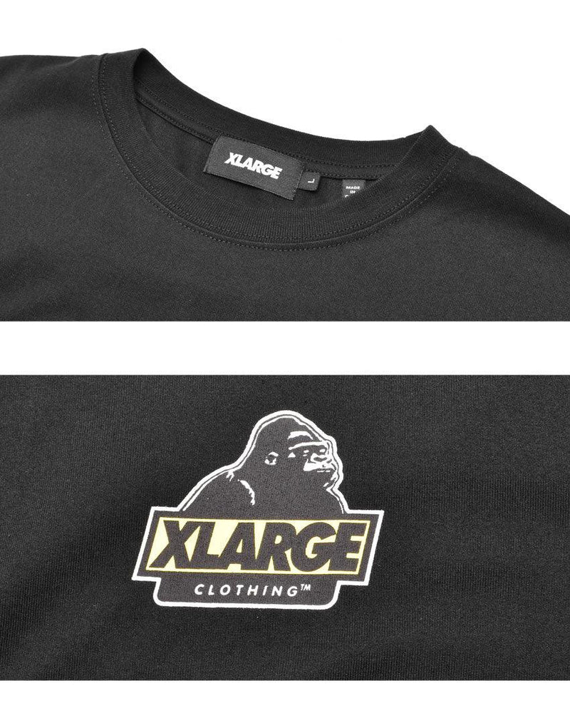 S/S TEE SLANTED OG 101212011001 半袖Tシャツ ホワイト 白 ブラック 黒 4カラー
