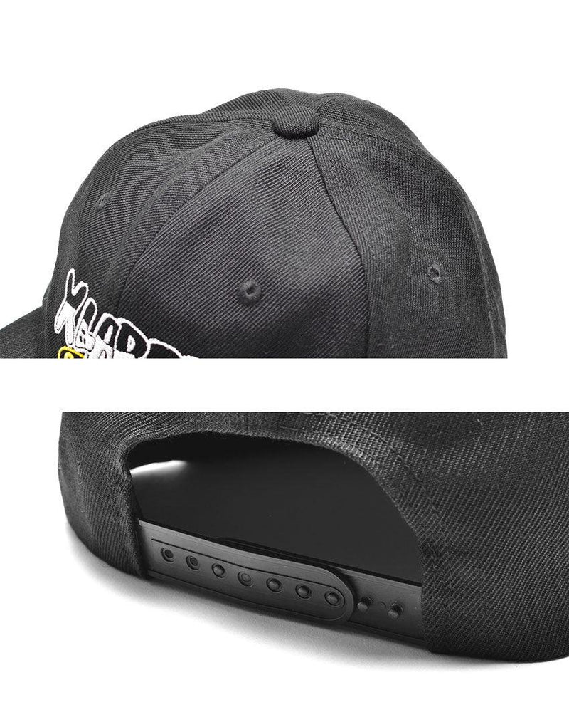 SOUND LOGO 6PANEL CAP 101212051004 帽子 ブラック 黒 1カラー
