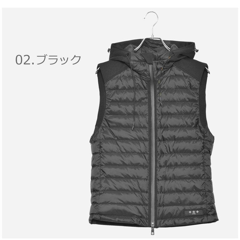 エロス MTLA21S4120-D ベストジャケット ブラック 黒 ベージュ ネイビー 4カラー
