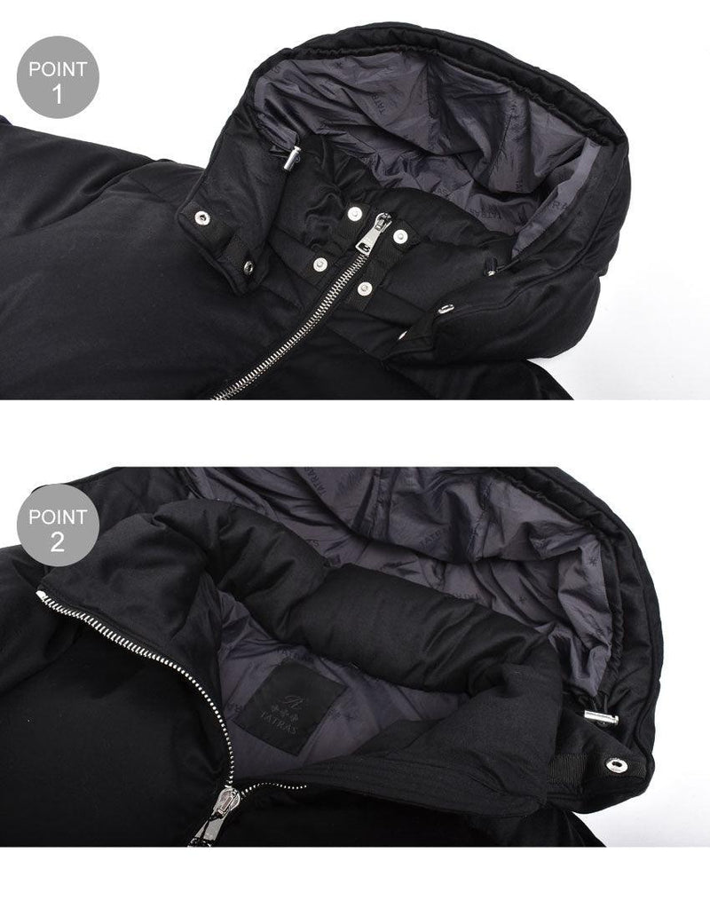 ホーン MTAT21A4765-D ダウンジャケット ブラック 黒 グレー ネイビー 紺 3カラー