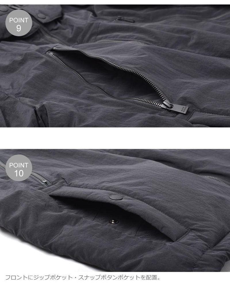 レゴム MTAT21A4754-D ダウンジャケット ブラック 黒 カーキ グレー ネイビー 紺 4カラー