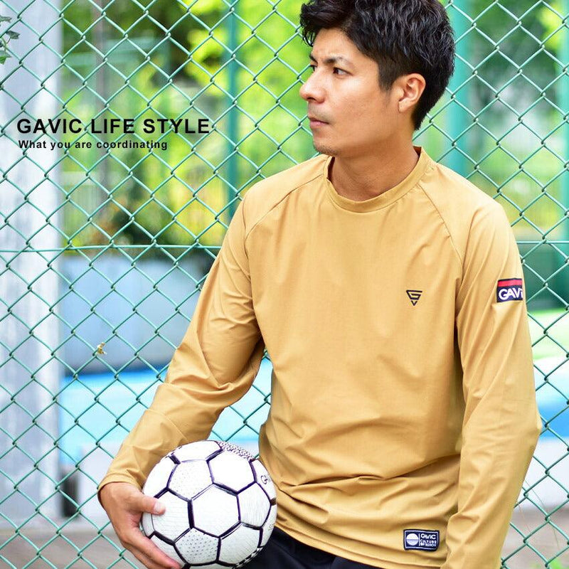 アクティブロングスリーブTシャツ GA7310 長袖Tシャツ ブラック 黒 ネイビー カーキ ベージュ 4カラー