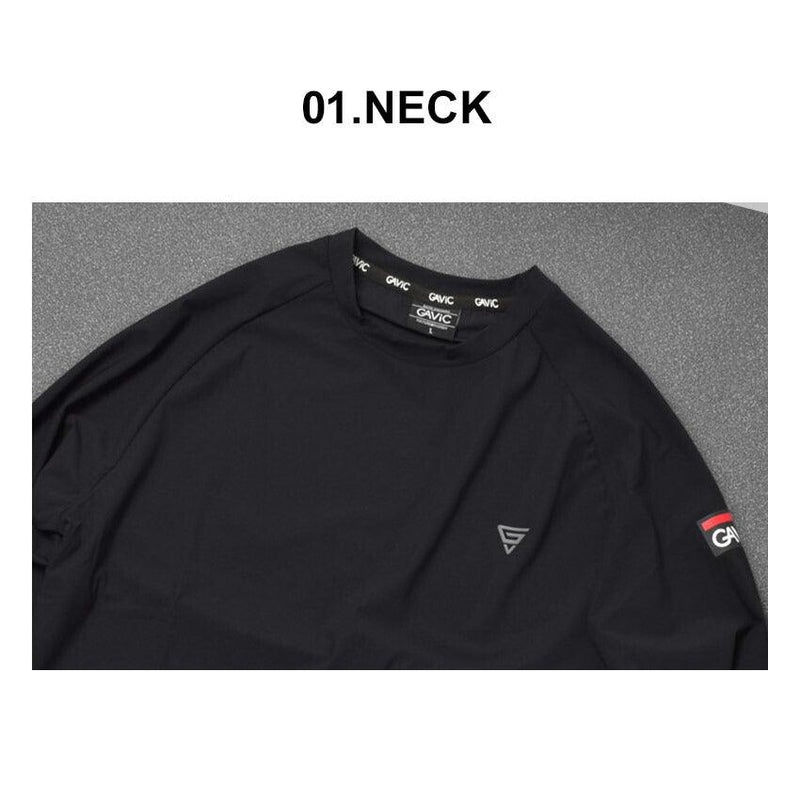 アクティブロングスリーブTシャツ GA7310 長袖Tシャツ ブラック 黒 ネイビー カーキ ベージュ 4カラー