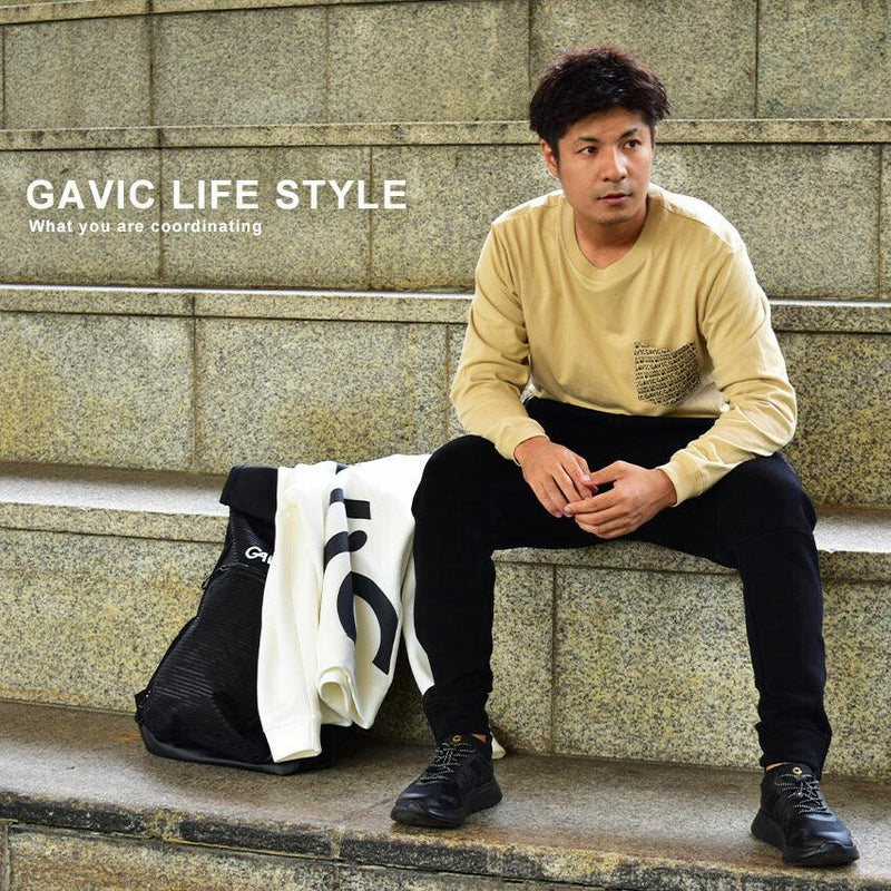 グラフィック ロングスリーブTシャツ GA7311 長袖Tシャツ ホワイト 白 ブラック 黒 ベージュ 3カラー