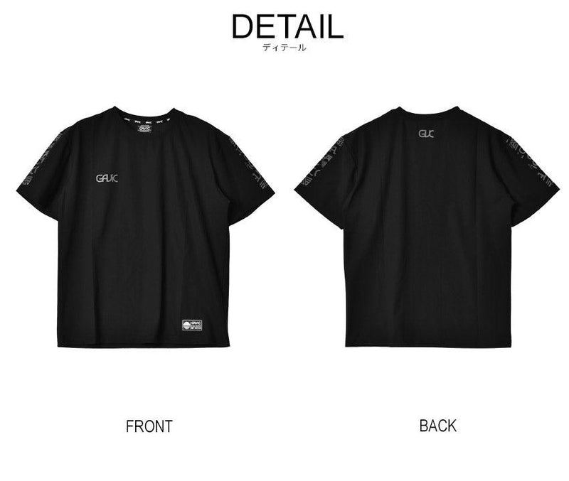 アクティブTシャツ GA7313 半袖Tシャツ ブラック 黒 カーキ グレー ベージュ 4カラー