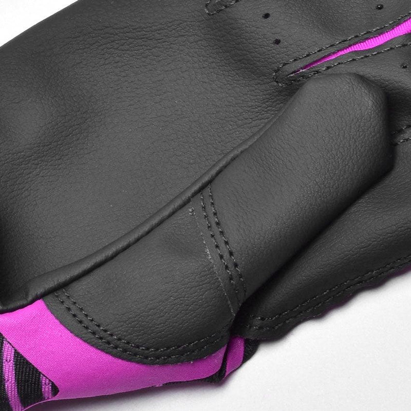 HYPERDIAMOND FDGE YOUTH GLOVES N100.0136 バッティンググローブ ブラック 黒 パープル 1カラー