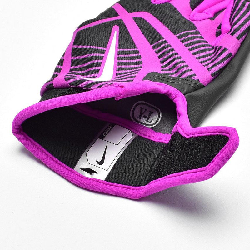 HYPERDIAMOND FDGE YOUTH GLOVES N100.0136 バッティンググローブ ブラック 黒 パープル 1カラー