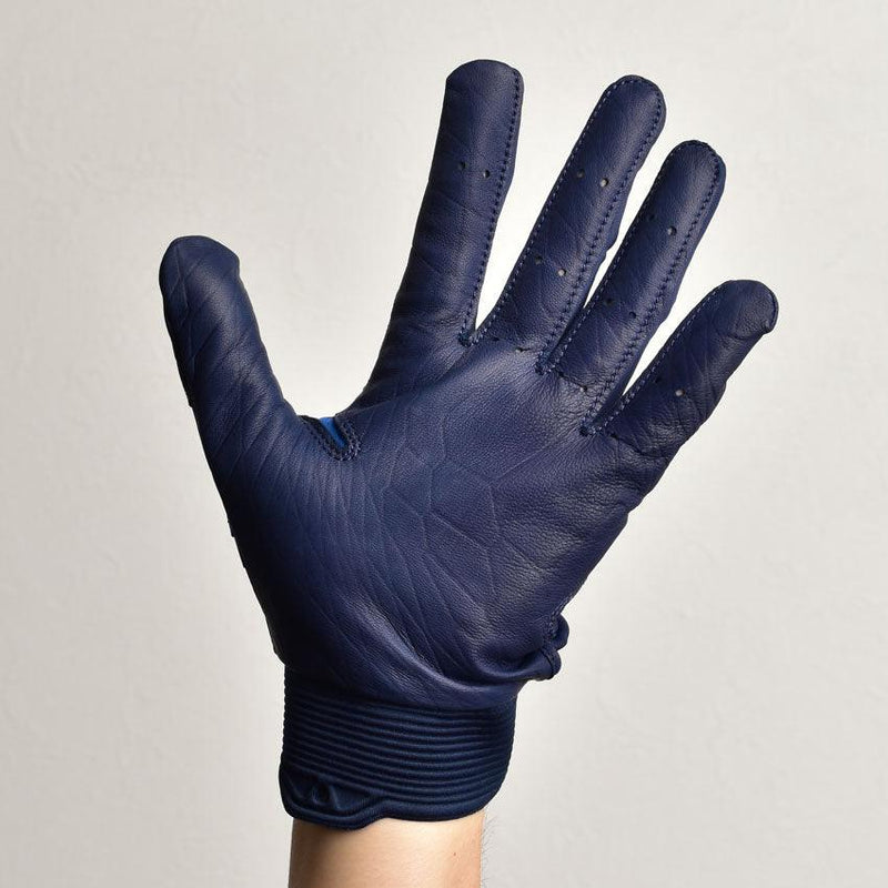 HUARACHE ELITE BATTING GLOVES N.BG05 バッティンググローブ ネイビー ブルー 青 シルバー 1カラー