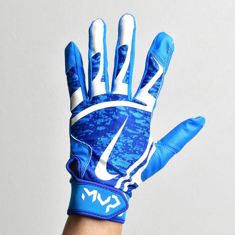 ソフトボール用 HYPERDIAMOND EDGE BATTING GLOVES N.BG12 バッティンググローブ ブルー 青 ホワイト 白 1カラー