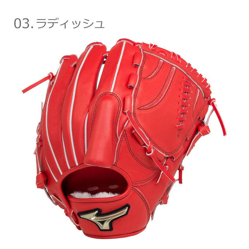 軟式用 グローバルエリート Hselection SIGNA 投手用 サイズ11 1AJGR27401 グローブ ブラック 黒 レッド 赤 4カラー