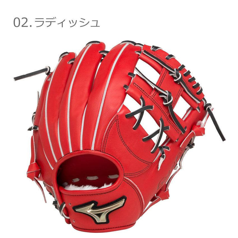 軟式用 グローバルエリート Hselection SIGNA 内野手用 サイズ9 1AJGR27403 グローブ ブラック 黒 レッド 赤 ベージュ 3カラー