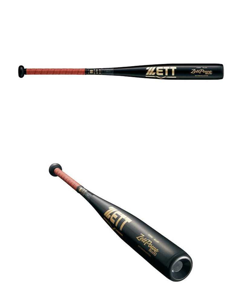 硬式バット ZeTTPower 2nd G BAT10284 BAT10283 バット ブラック 黒 2カラー