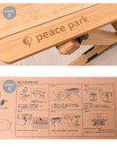 ポータブル バンブー テーブル PP0200NA テーブル ナチュラル 1カラー