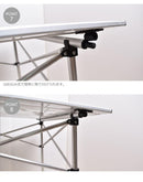 アルミテーブル PP0250AL テーブル シルバー 1カラー