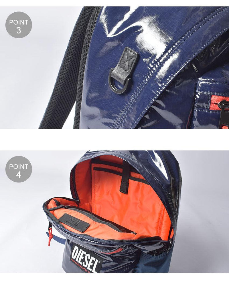 ORYS RODYO PAT BACKPACK X08015 P4212 バッグ ネイビー オレンジ 1カラー