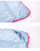 マーモット×ペンドルトン ダウンキルト M12984 ブランケット ブルー 青 レッド イエロー 1カラー