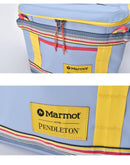 マーモット×ペンドルトン ソフトクーラー M12989 クーラーボックス ブルー イエロー レッド 赤 1カラー