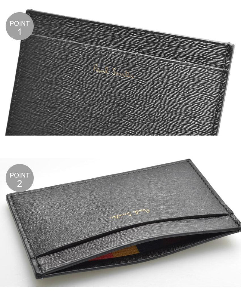 ポールスミスPAUL SMITH ポール スミス カードケース WALLET CC STRWGRAIN 4768 ASTRGR メンズ レディース 本革 - Z-CRAFT 