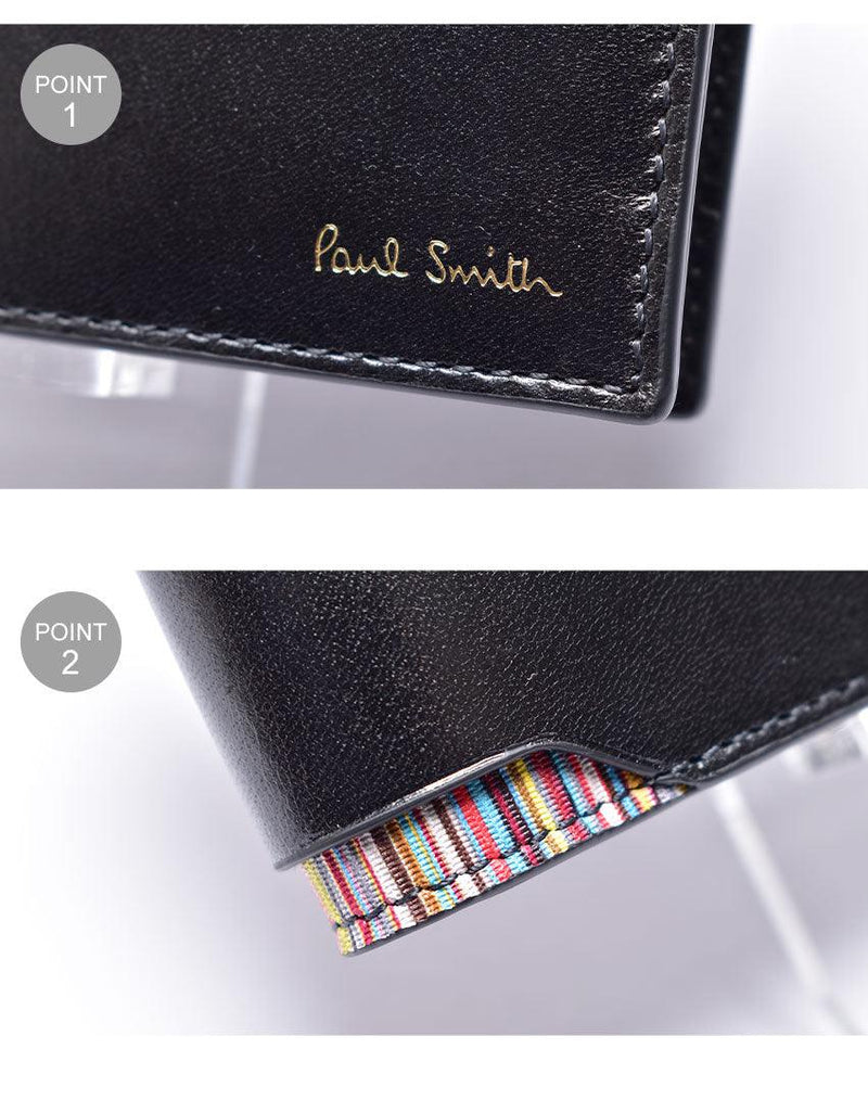 LEATHER WALLET 4832-GMULTD 財布 ブラック 黒 1カラー