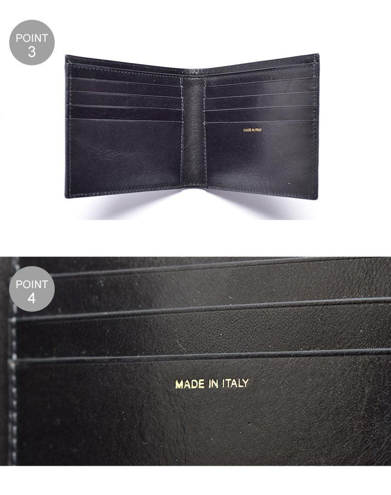 LEATHER WALLET 4832-GMULTD 財布 ブラック 黒 1カラー