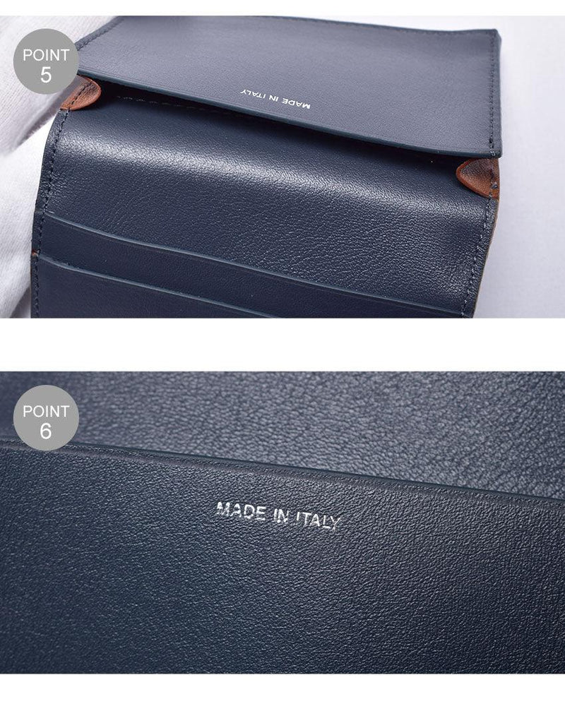 multi pockets credit card holder 6758-GLOSTO カードケース ブラウン 1カラー