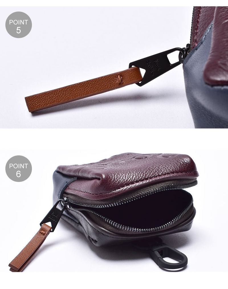 airpods case 6760-GLOSTO イヤホンケース ブラウン 1カラー