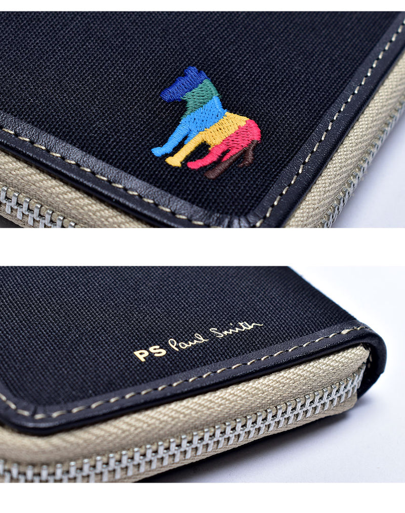 ポール スミス PAUL SMITH ウォレット ジップ ゼブラ 7207-IZEBRA 財布 1カラー