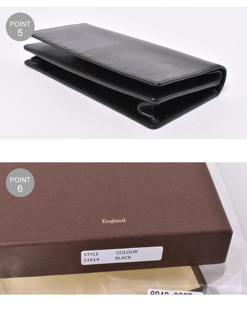 クラッチ パース ES1814 財布 ブラック 黒 ネイビー ブラウン 3カラー