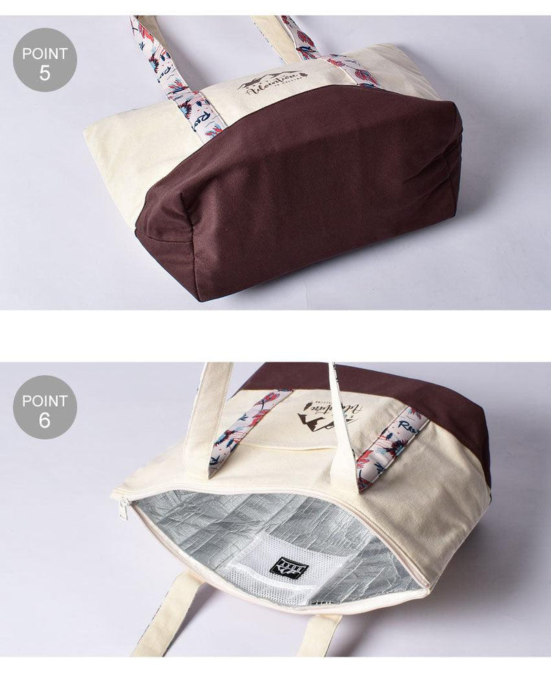 TEA BREAD RBG221835 保冷バッグ ホワイト 白 ネイビー 2カラー